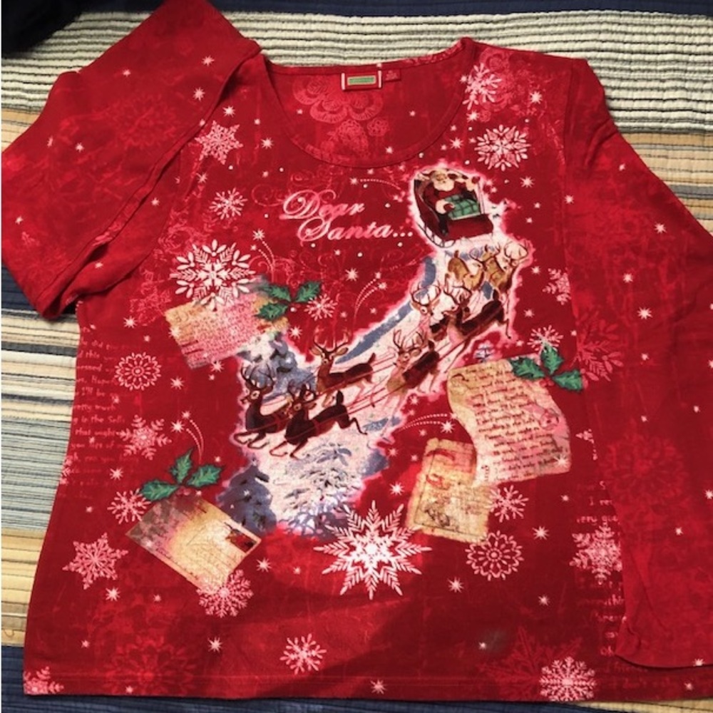 3 for $20 Christmas Long Sleeve Tee XL